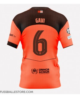 Günstige Barcelona Paez Gavi #6 3rd trikot 2025-26 Kurzarm